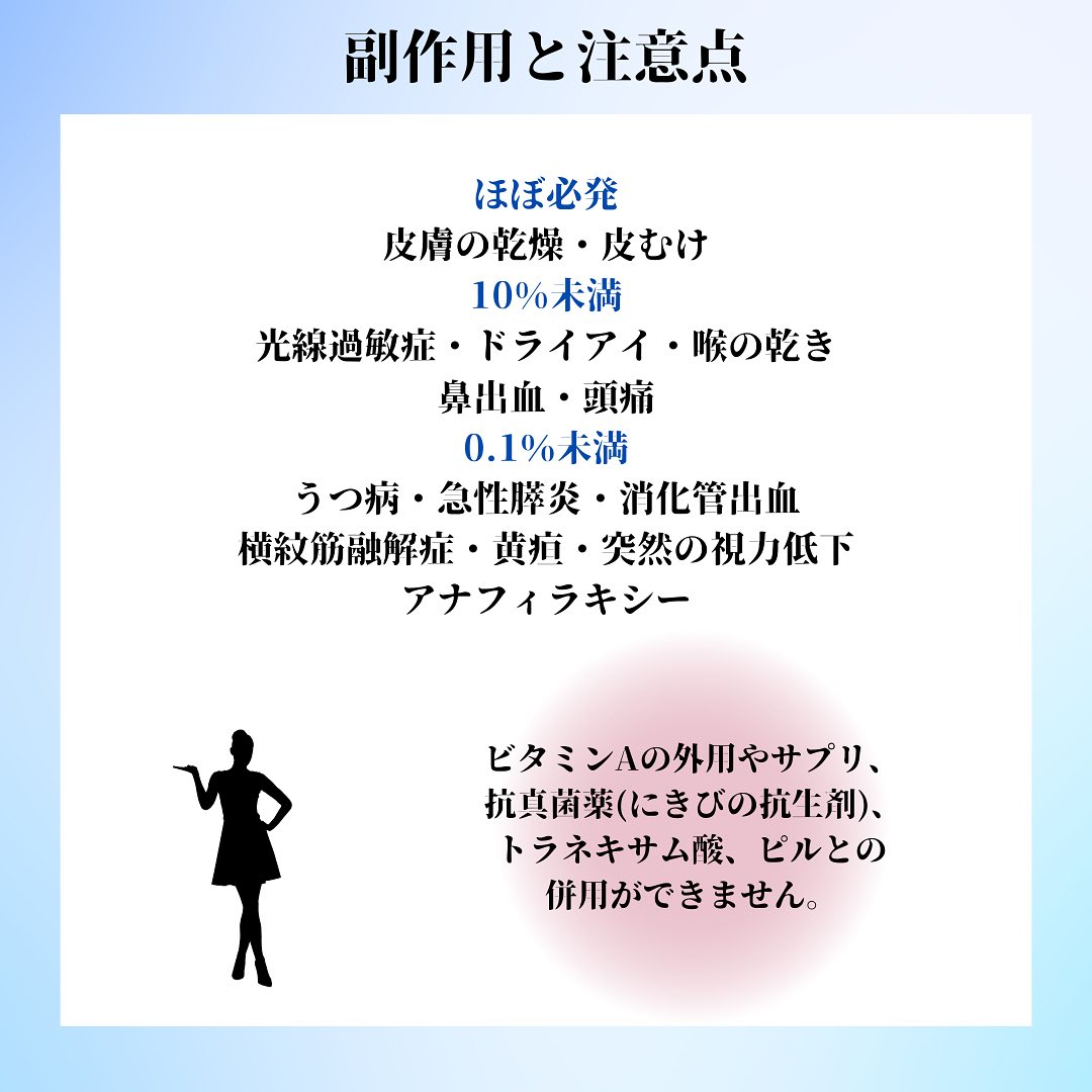 イソトレチノイン内服