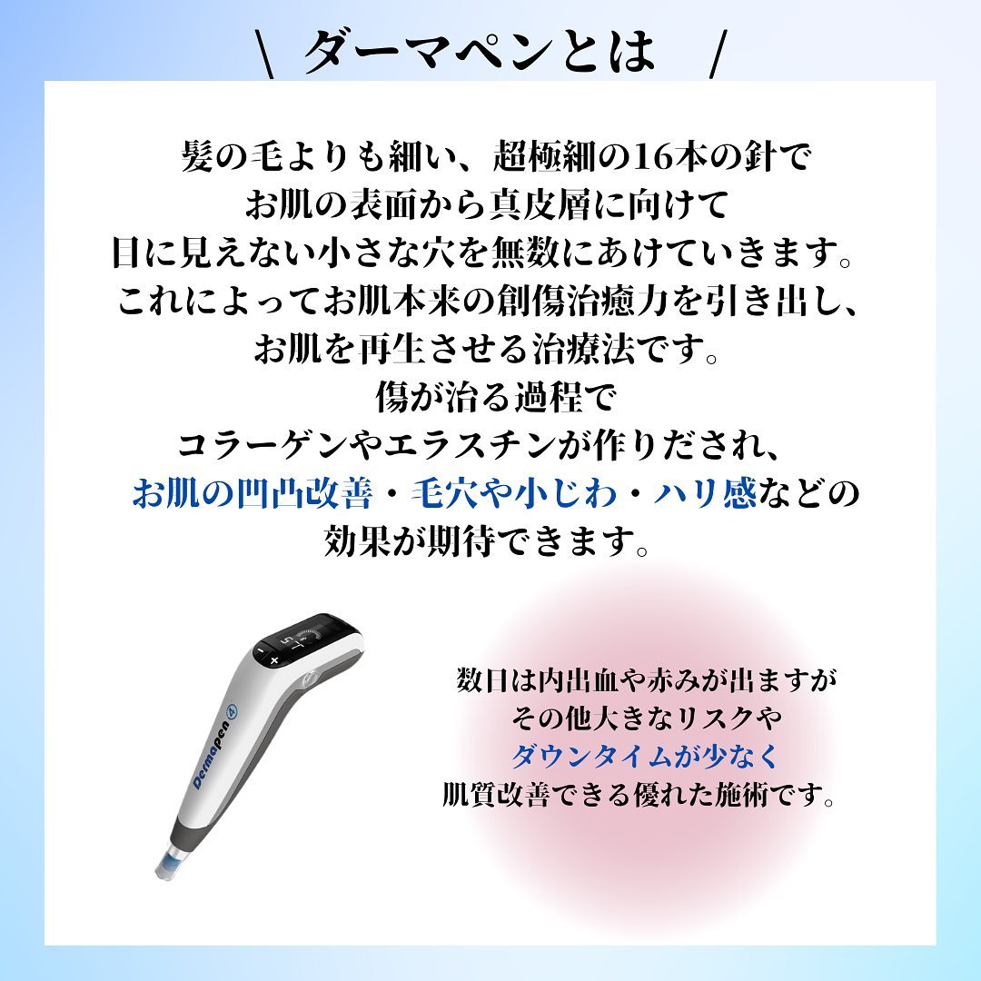 マイクロニードル施術に組み合わせる薬剤