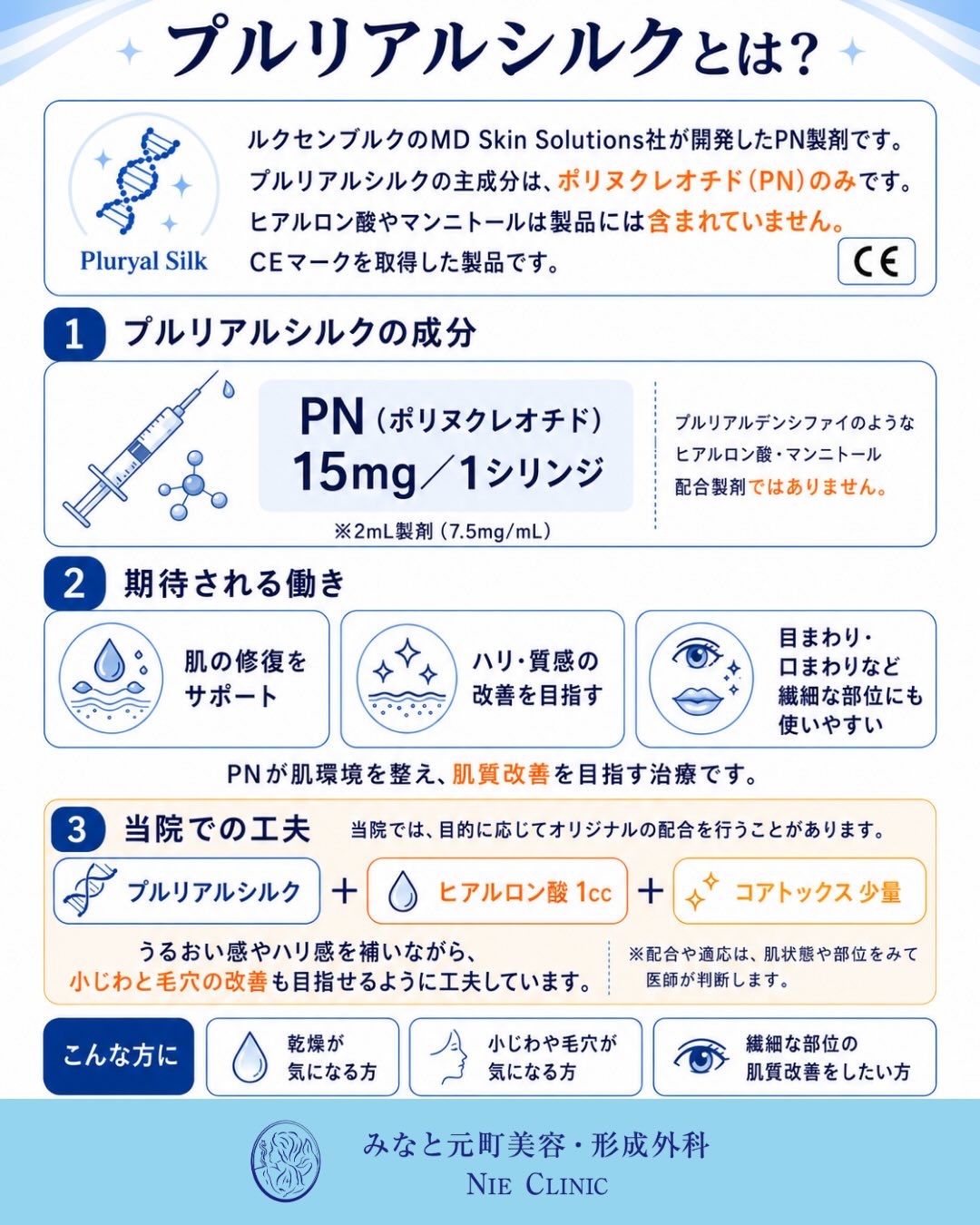 プルリアルシルクのよくあるご質問