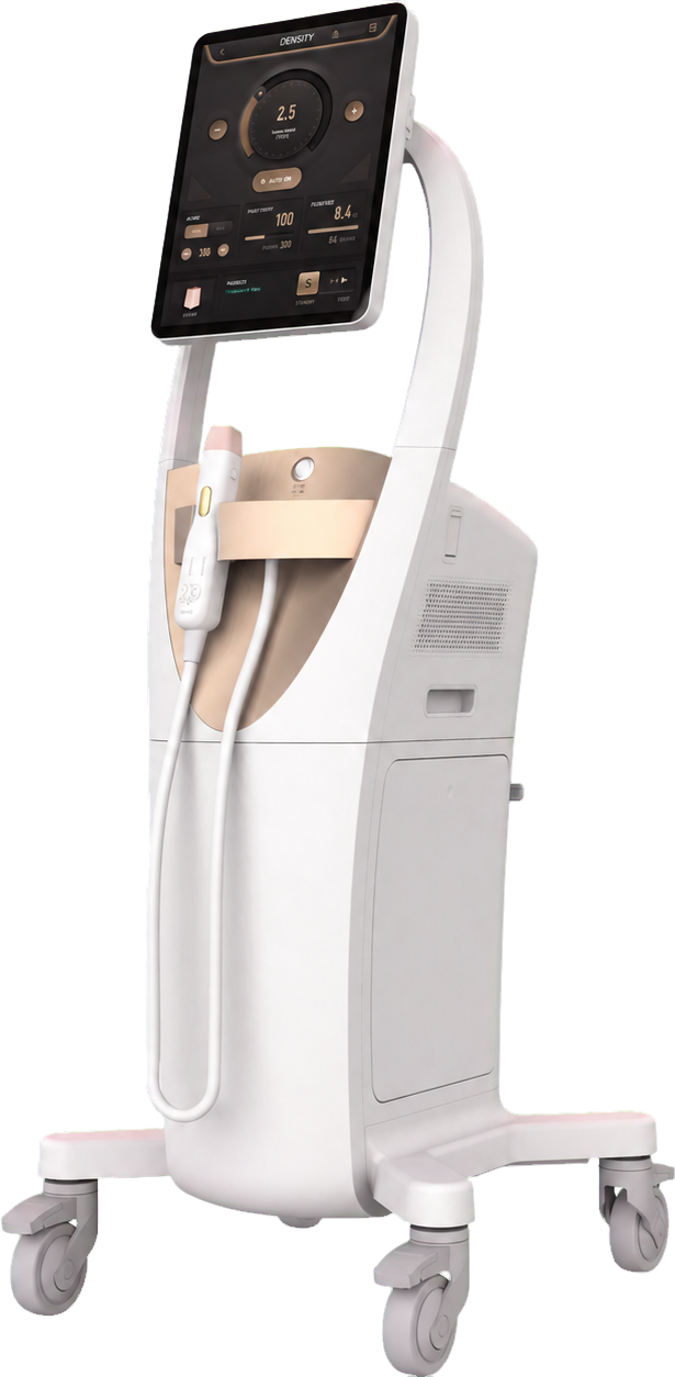 RF施術に使用するデンシティ